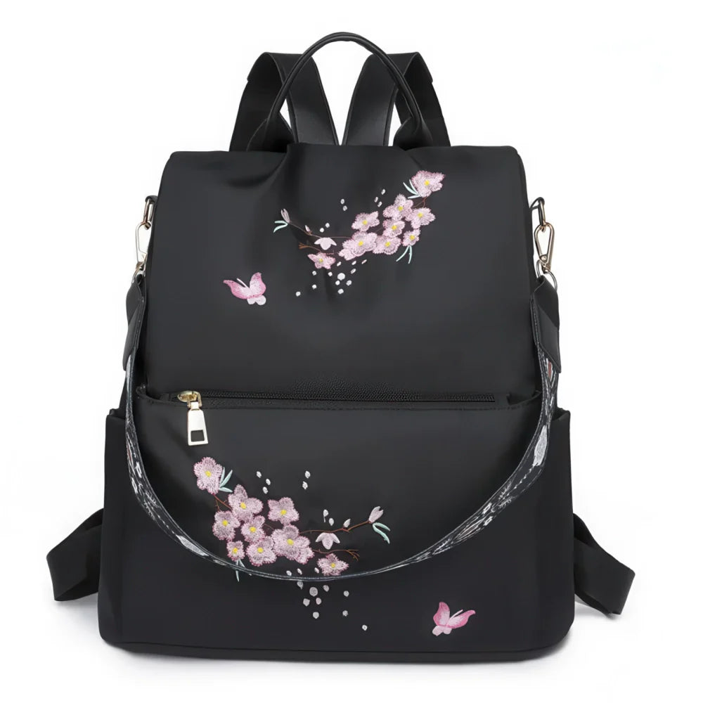 Sac à Dos à Fleurs Femme
