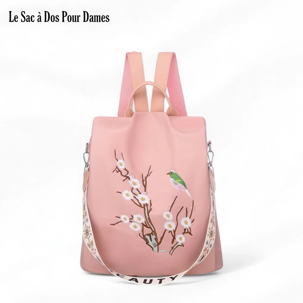 Sac à Dos brodé Femme
