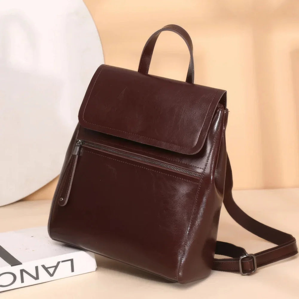 Sac à Dos Marron Femme