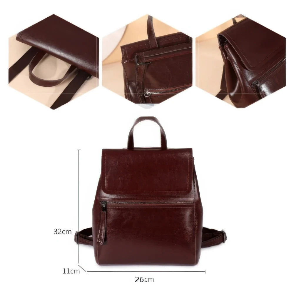 Sac à Dos Marron Femme