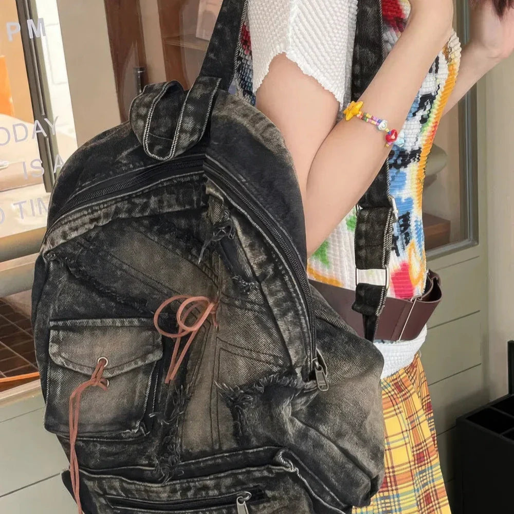 Sac à Dos Patchwork Femme